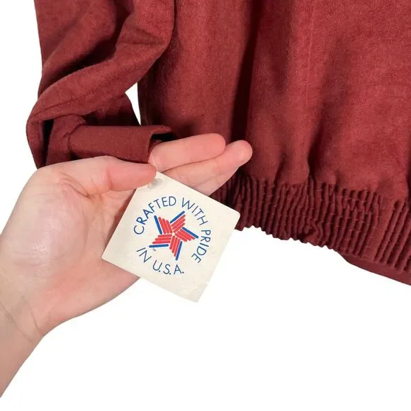 Lori of California AM Casuals Vtg Tribal Full Zip Jacket Western Boho Womens 10 - Picture 6 of 7